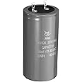 PATIKIL Motor Start Capacitor, CD60, 500uf 300V 50/60Hz, Aluminum Shell, Round Shape, Running Capacitor for Air Conditioners, Electric Motors
