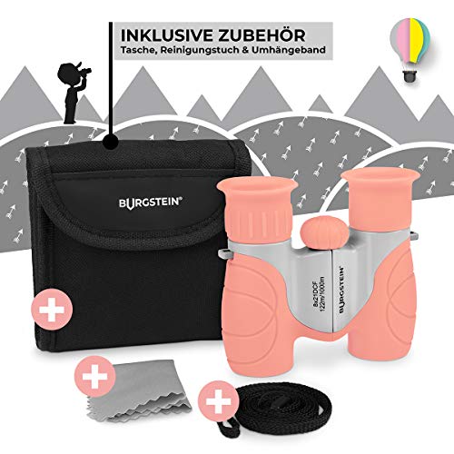 Burgstein®chen Fernglas für Kinder - Kompaktes Kinderfernglas 8x21 ab 3 Jahren, Leicht & Robust, inkl. Tasche… – Bild 6