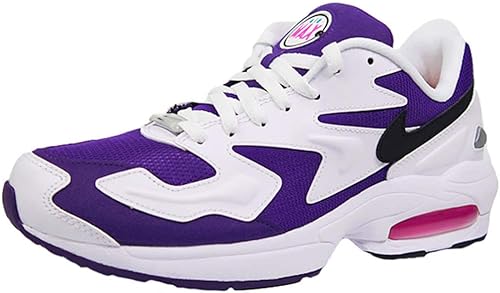 Amazon ナイキ Air Max 2 Light エア マックス 2 ライト White Black Court Purple 白パープル 並行輸入品 スニーカー