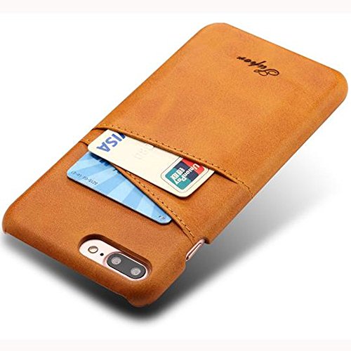 iPhone 7 Plus Luxury Synthetic Leather Case,Aulzaju iPhone 8 Plus Super Slim Cow Leather Credit Card Case Fashion Comforatable Wallet Cover for iPhone 7 Plus/8 Plus-Yellow iPhone 7 Plus Luxury Synthetic Leather Case,Aulzaju iPhone 8 Plus Super Slim Cow Leather Credit Card Case Fashion Comforatable Wallet Cover for iPhone 7 Plus/8 Plus-Yellow