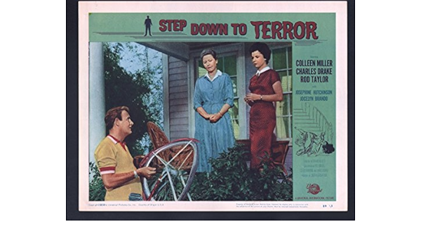 Amazon Com Movie Poster Step Down To Terror Lobby Card 1959 Colleen Miller Entertainment Collectibles