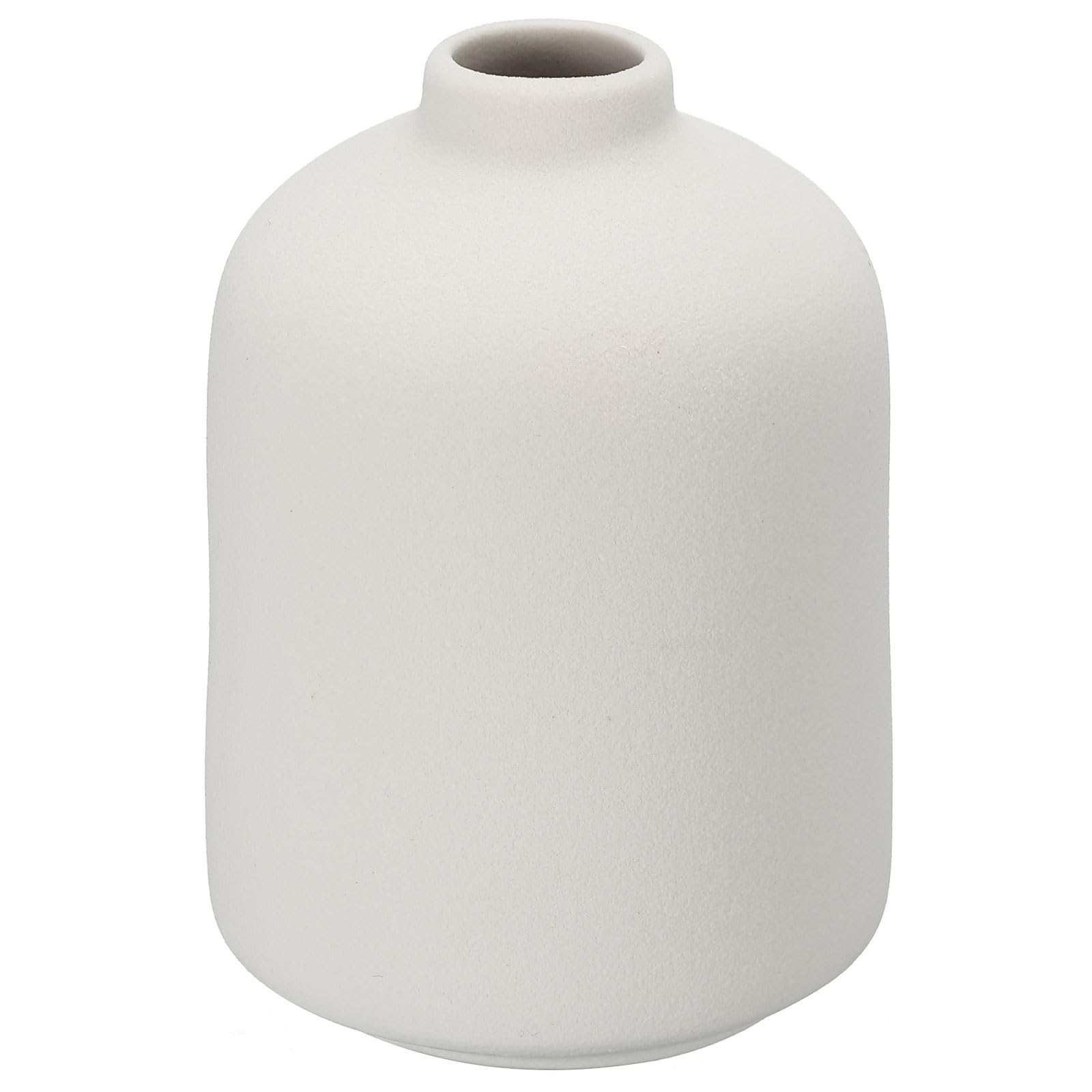 PATIKIL Flower Vase, Ceramic Vases for Flowers Minimalist Floral Vase Table Centerpieces for Home Room Decoration, White