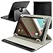 KuVest 10'' Universal Folio PU Leather Case Cover for NeuTab 10.1'' Tablet , and more 10.1'' Tablet Computers