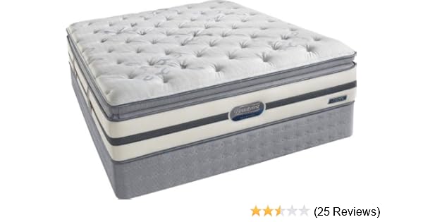 Amazon Com Simmons Beautyrest Queen Classic Plush Firm Eurotop