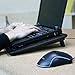 AUKEY Laptop Cooling Pad, Laptop Cooler with 2 Blue LED Fans, 2 USB Ports, and Adjustable Stands for Laptop Up to 17