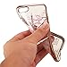 iPhone 8 Case,iPhone 7 Case, LONTECT Eiffel Tower Floral Clear Design Pattern Printing Soft TPU Gel Slim Back Protective Case Scratch Resistant for Apple iPhone 8/iPhone 7