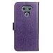 LG G6 Case, Mellonlu Premium PU Leather [Card Slots] [Wrist Strap] Flip Fold Wallet Case Cover for LG G6