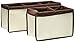 Delta Children 2 Piece Nursery Organizer Set, Beige