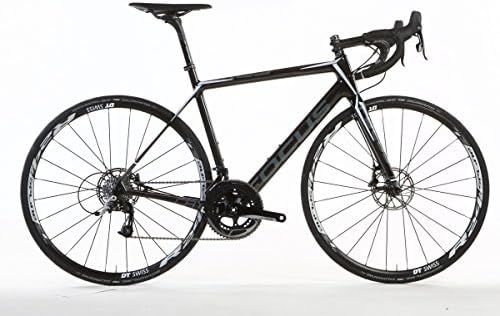 Focus Cayo 4.0 Disc - Perfect Road Bike for Spending Time in the Saddle for Long Rides or Racing with Full Carbon Fiber Frame, SRAM Rival Groupset, and Through Axle DT Swiss R24 Wheelset (XL)