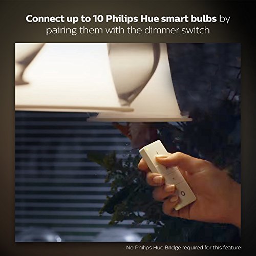 Philips Hue Smart Dimmable LED Smart Light Recipe Kit, 1 Smart Bulb and 1 Dimmer Switch, Works with Alexa, Apple HomeKit, and Google Assistant, (All US Residents) - Thumbnail 5