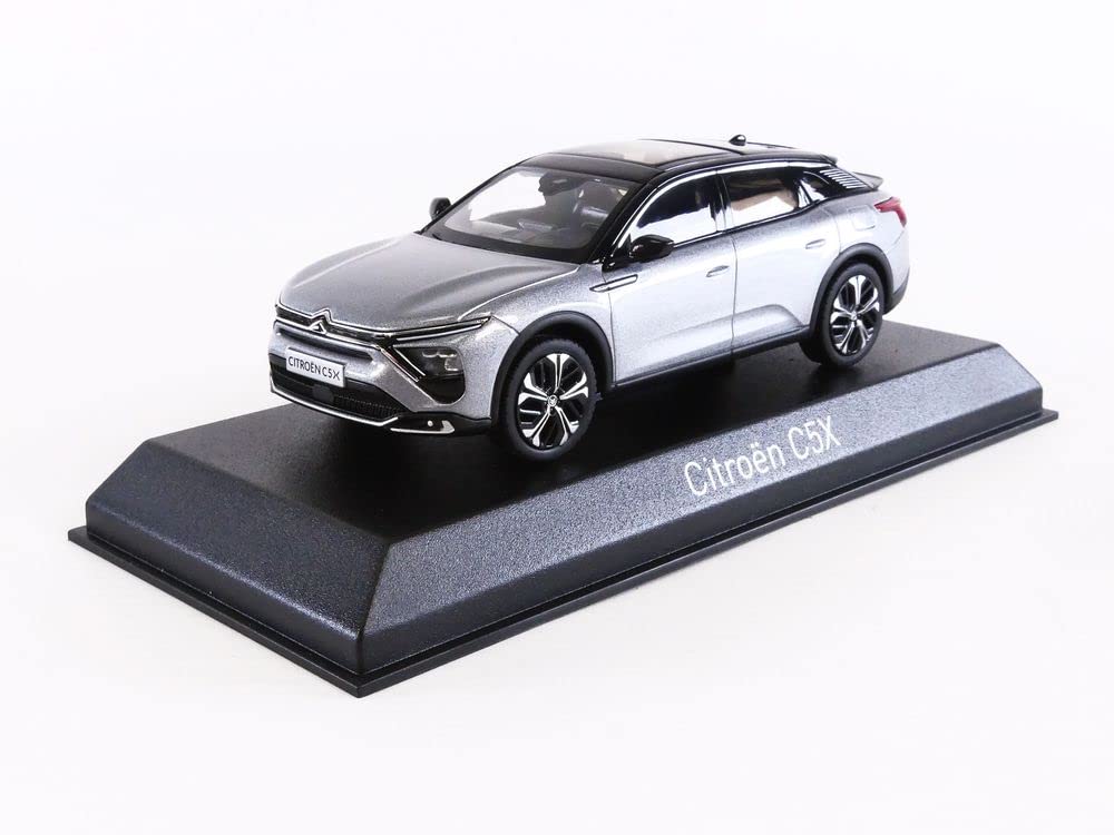 Norev 1:43 2021 Citroen C5X Artense Grey Die Cast Model Car