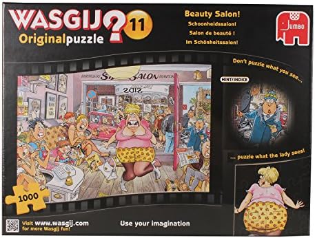 Wasgij Beauty Salon Brain Teaser Clever Jigsaw Puzzle Kids New