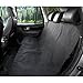 BarksBar Original Scratchproof Pet Seat Cover with Seat Anchors and Velcro Seatbelt Openings for Cars, Trucks & SUVs, Water Resistant & Hammock Barrier Convertible - Extra Large, Black