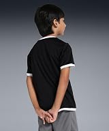 PUMA Unisex Kid TeamLIGA Jersey Jr Black White XS view 6