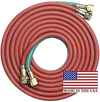 Continental ContiTech 20027153 EPDM Twinline Grade R Welding Hose,  200 psi,  100' Length, 1/4
