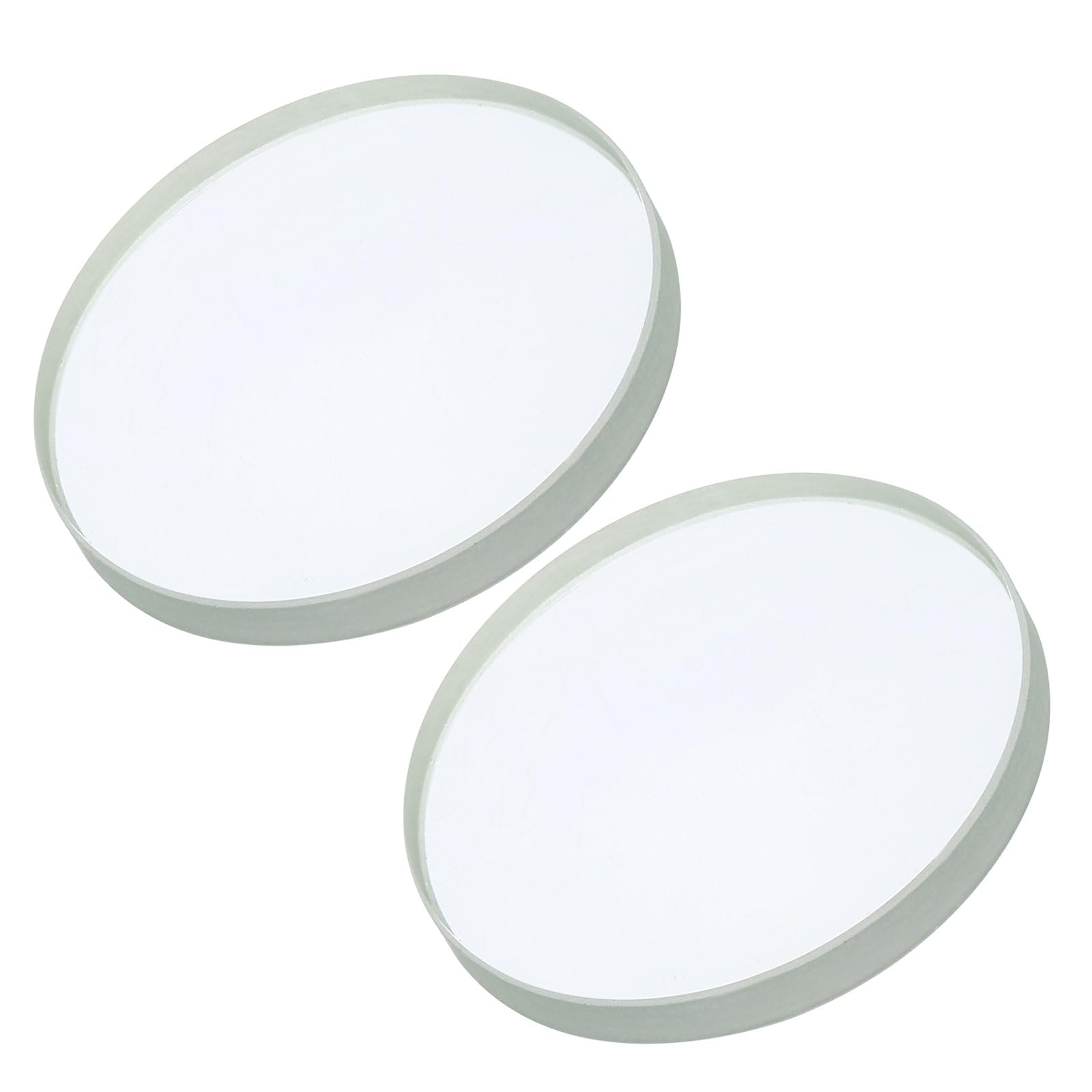 YOKIVE 2 Pcs Double Concave Lens, Clear Glass Optical Lenses | Make Telescope, Great for Photography, Optical Instruments Use (Clear, 150mm Focal Length)