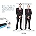 ELEFT Ultra Thin Men's Women's Height Increase Elevator Shoes Insoles, Heel Lifts 1cm up 0.4 inch Taller 1 Pair