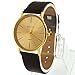 HACBIWA Classic Men Big Dial Brown Wrist Watch on Sale Gift