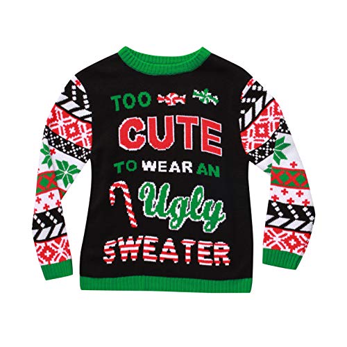 #followme Ugly Christmas Sweater for Girls Holiday Party Outfit