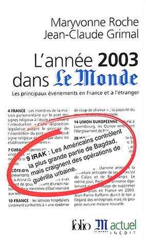 L' année 2003 dans 