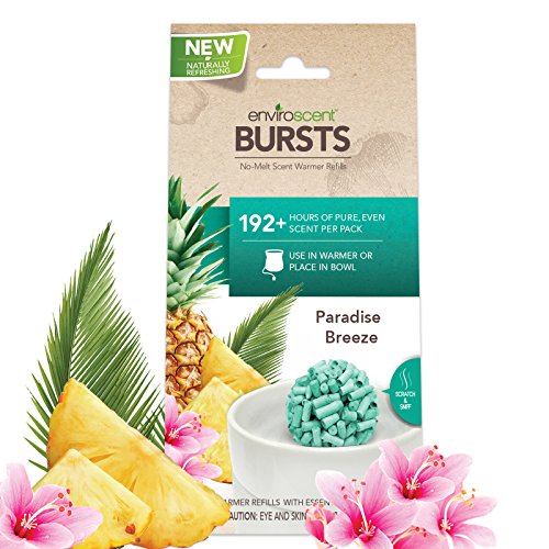 Enviroscent Bursts Aroma Diffusers, Paradise Breeze Fragrance, Bag of 3
