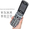 VOCA-V330-3G-Flip-Phone-Voice-Control-Big-Button-Simple-Easy-to-Use-Clamshell-Unlocked-SIM-Free-Senior-Mobile-Phone-Black VOCA Big Button Mobile Phone for Seniors, Clamshell Phone, V330, Unlocked 3G, SOS Button, Speed Dial, and Charging…