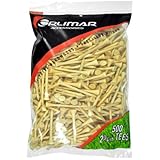 Orlimar 2 3/4-Inch Golf Tees 500-Pack (Natural)
