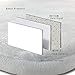 HOMESTORES 3 Piece Bathroom Rug Set - Martinique Banana Leaf Skidproof Toilet Bath Rug Mat U Shape Contour Lid Cover For Shower Spa