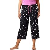HUE Womens Printed Knit Long Pajama Sleep Pant
