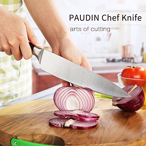 image for Kitchen Knife, N2 PAUDIN 8 inch Chef Knife German Stainless Steel with