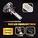 Infitary LED Headlight Bulbs 9005 HB3 Conversion Kits Auto Headlamp Car Headlight 64W 6500K 8000Lumens Super Bright- 1 Pair- 2 Bulbs per Set