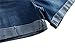 Qin.Orianna Summer Pregnant Women Adjustable Elastic Care Belly Maternity Denim Shorts (Asian L, Dark Blue)