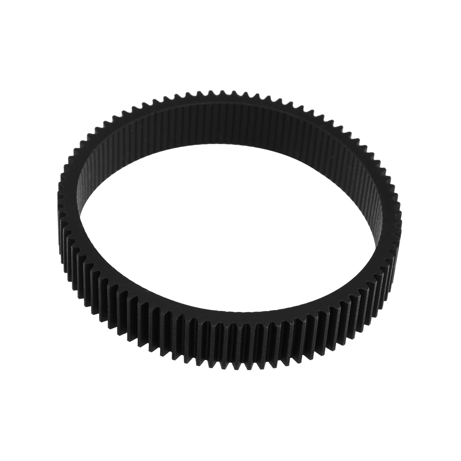 SG Store Seamless Focus Gear Ring for 67-74mm Diameter Lens Follow Focus Ring Standard 0.8 Mod 360° Rotation Focus Gear Video Camera Lens Accessories Black