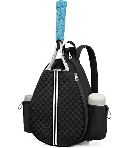 Sac à Dos Klau Pour Raquette Tennis - 58x30x8 Cm, 20L - Nylon Sport, Bandoulière Amovible