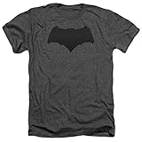Batman Vs Superman Batman Logo Mens Heather Shirt