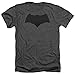 Batman Vs Superman Batman Logo Mens Heather Shirt