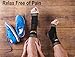 NeoAlly Copper Ankle Brace with Gel Pads Ankle Compression Sleeves for Plantar Fasciitis, Foot Pain, Sprained Ankle Support & Recovery, Medium, 1 Pair