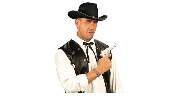 Amakando Corbata de vaquero occidental, color negro : Amazon.es: Ropa