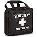 82 Piece First Aid Medical Kit for Home, Business, Travel, Camping, Vehicle, Kids. OSHA Compliant 2019 Small First Aid Kit in Nylon Bag. Includes Guide, Scissors, Tweezers, Bandages, Gauze, Tape
