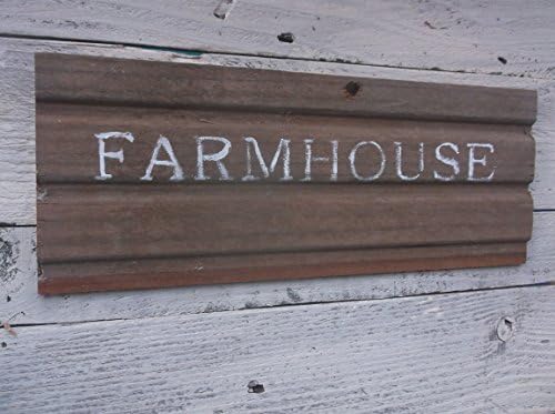 Vintage look FARMHOUSE weathered beadboard wood sign ASK 4 CUSTOM SIZES AND WORDS farmhouse primitive old timey barnwood