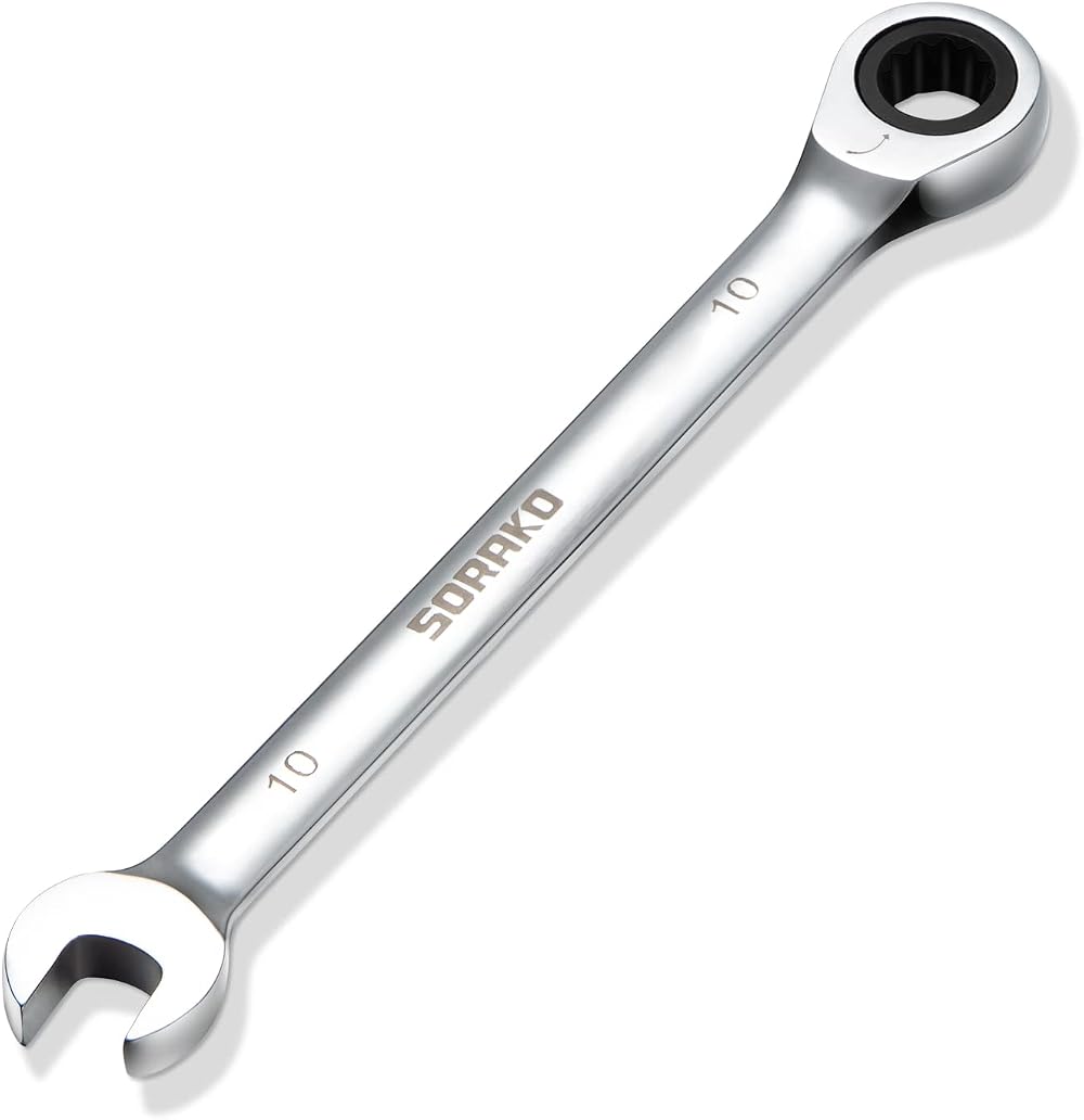 SORAKO 21 mm Ratchet Spanner Fixed Head Combination Wrench 72 Teeth