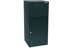 dVault® Collection Vault DVCS0023 Secure Collection and Package Drop with Removable Tote (Black)