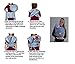 BoJo Baby Sling Carrier, Natural Cotton Nursing Baby Wrap Suitable for Newborns to 35 lbs, Soft, Comfortable and Breathable Breastfeeding Cover, Hands-Free Sling Baby Holder for Infant Grey
