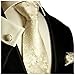 Paul Malone Mens Silk Tie with Pocket Square and Cufflinks