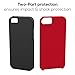iPhone SE Case, Crave Dual Guard Protection Series Case for iPhone 5 / 5s / SE - Red