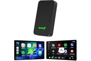 Wireless CarPlay Adapter for iPhone: Get in Your Car and Go - Auto Connects, Go Wireless Instantly, Crisp Audio, Always Updat
