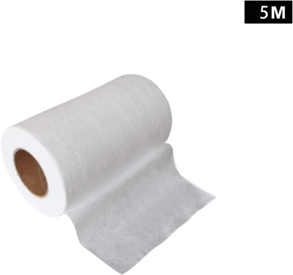 5-100M Anti Dust Filter Fabric Meltblown Nonwoven Fabric Original Cloth Material Filter Fabric For Mouth Mask, Strongly Protection from Dust, Pollen, Pet Dander, Other Airborne Irritants (5m)