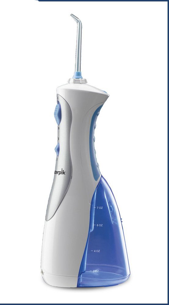 Waterpik Cordless Plus Water Flosser (UK 3Pin Plug) White Edition