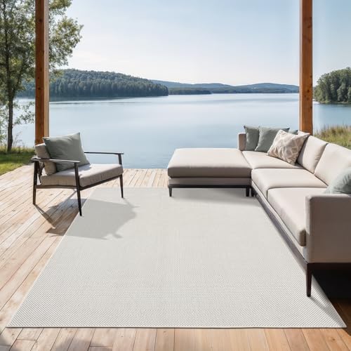 the carpet Mistra – Outdoor Teppich, Wetterfest, UV-beständig & pflegeleicht, für Balkon, Terrasse & Garten, auch für Wohnzimmer & Schlafzimmer geeign
