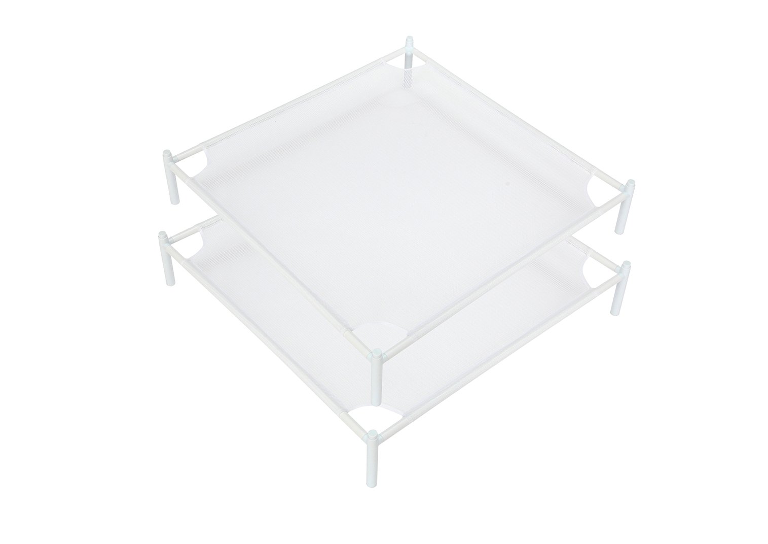 STORAGE MANIAC 2Pack Stackable Mesh Sweater DryingRack, White eBay